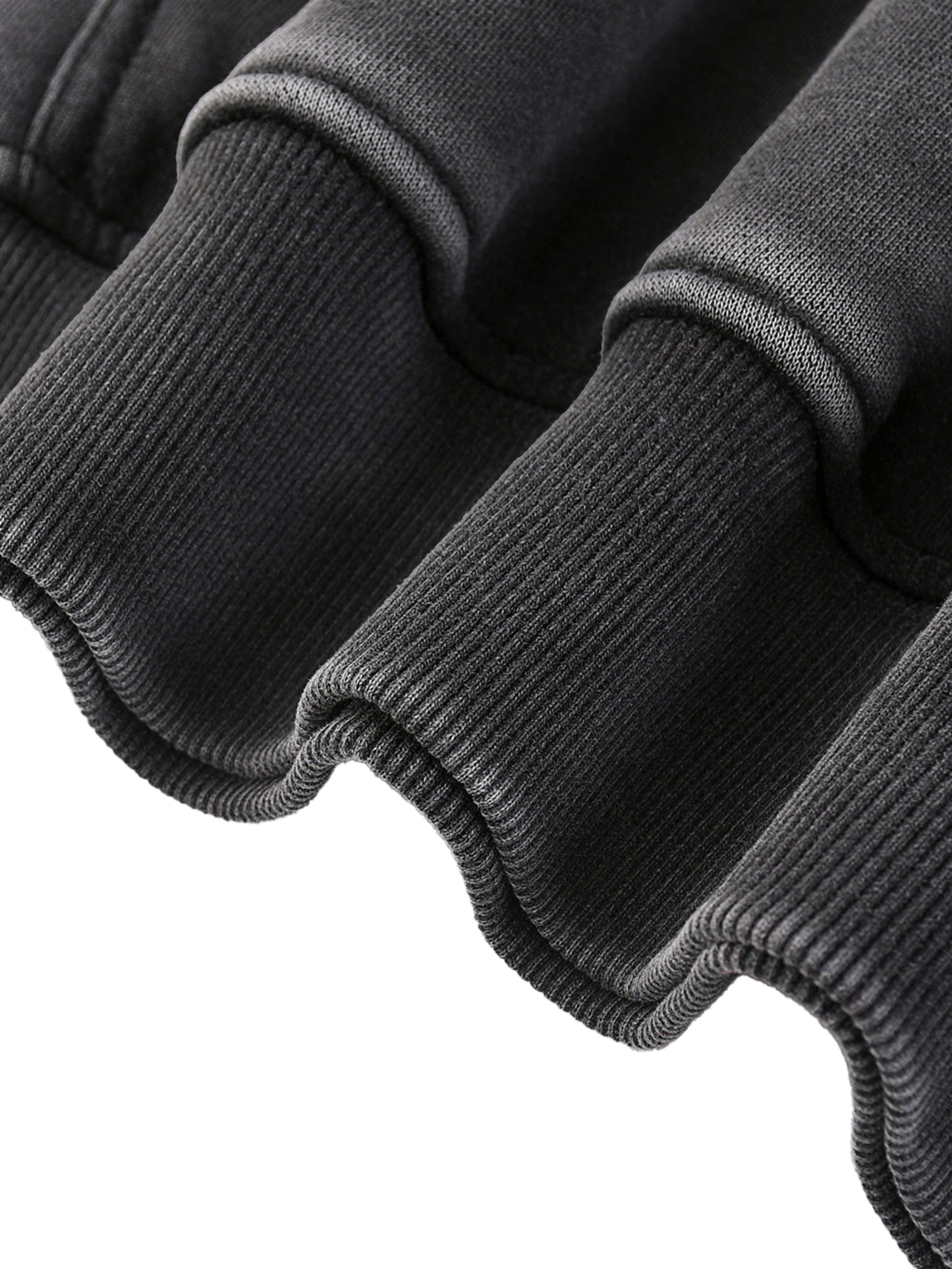 Snow Wash Fleece Oversize Hoodie